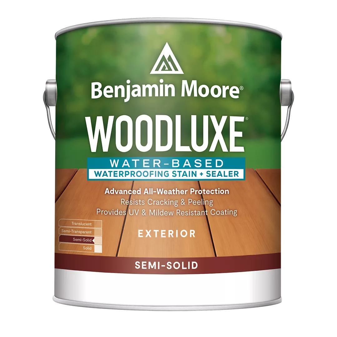 Peterson's Paint The ultimate protection for outdoor beauty. An innovative line of water-based exterior stains, Woodluxe sets your staining projects up for success. Ideal for a variety of woods like cedar, pine, pressure treated southern yellow pine (PTSYP), and redwood.boom